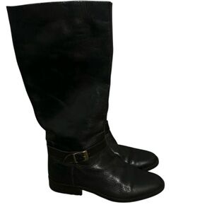 Etienne Aigner Jordan Classic Black Heeled Boots 8.5